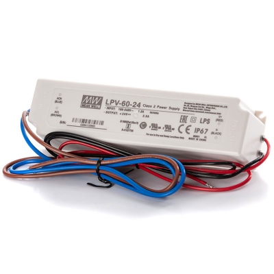 Zasilacz Mean Well LPV-60-24 60W/24V IP67